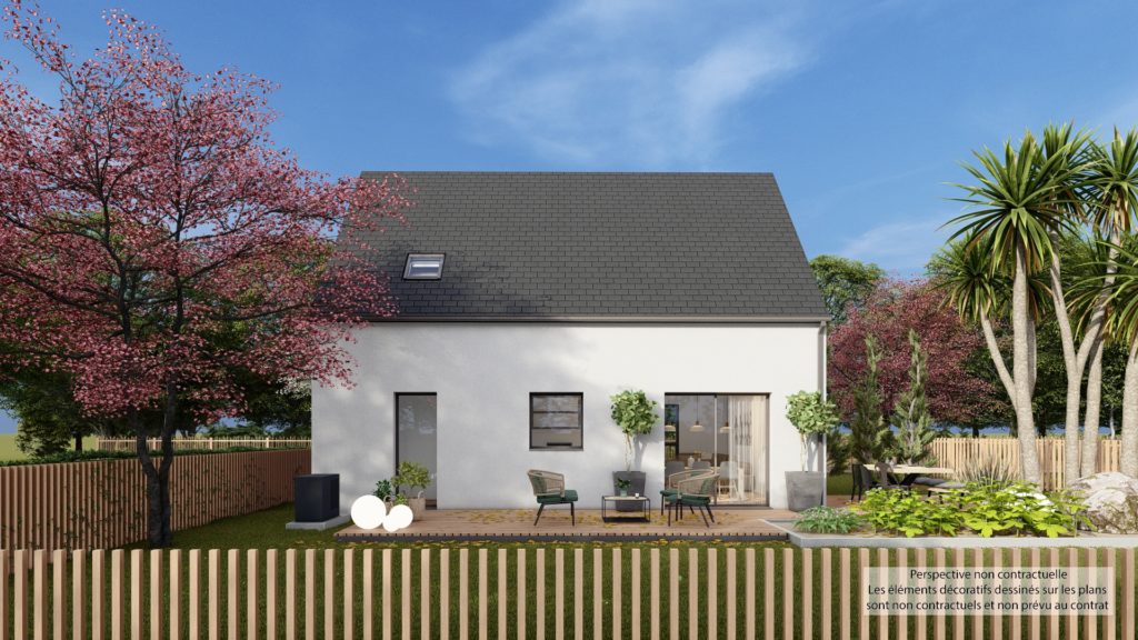 Maison+Terrain de 4 pièces avec 3 chambres à La-Chapelle-aux-Filtzmeens 35190 – 221640 € - HHE-26-10-27-2